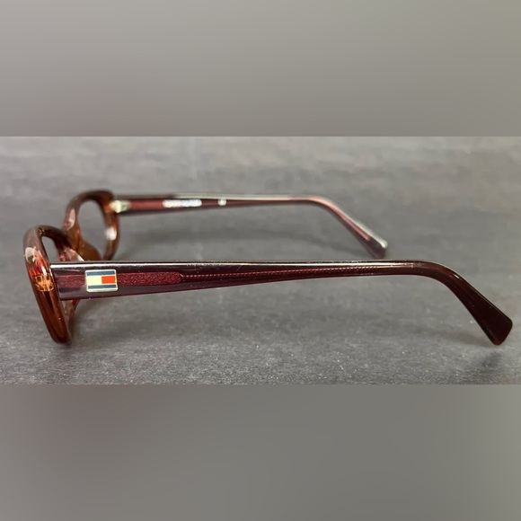 Tommy Hilfiger 4381 Cat Eye Clear Red Eyeglass Frames 49-19-130 - Picture 3 of 6